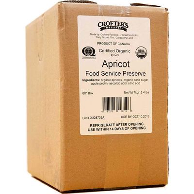 Crofters Organic Apricot Jelly, 7200 Gram - 1 each.