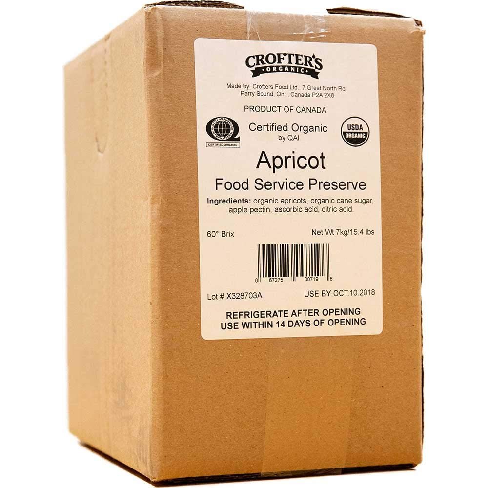 Crofters Organic Apricot Jelly, 7200 Gram - 1 each.