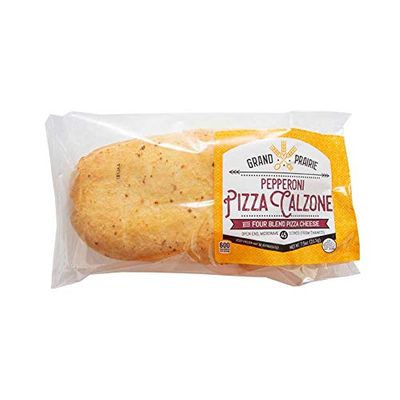 Grand Prairie Foods Pepperoni Pizza Calzone, 7.5 Ounce -- 12 per case.