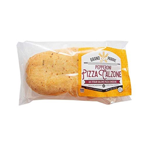 Grand Prairie Foods Pepperoni Pizza Calzone, 7.5 Ounce -- 12 per case.