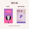 DIVA Cup & Shaker - Medical Grade Silicone Cup for Period Care - Reusable Menstrual Cup with Shaker for On-The-Go Cleansing - Wear Up to 12 Hours - Model 1 (for Medium to Heavy Flow) view 2