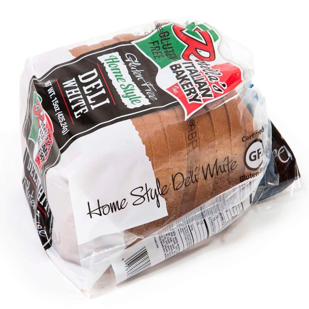 Rotellas White Homestyle Bread, 8 inch - 12 per case.