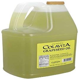 Colavita Grapeseed Oil, 128 Ounce Plastic Jug - 6 per case.
