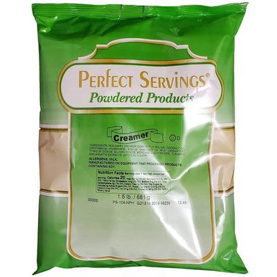 Beverage Solutions Plain Powdered Creamer, 1.5 Pound - 6 per case.