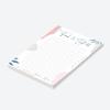 Food and Stuff Notepad Customized With Your Name, Food Planning To Do List Organizer, Personalized Grocery Shopping List Memopad Stationary Size 5.5 x 8.5 Inches, 50 Sheets view 3