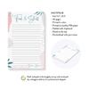 Food and Stuff Notepad Customized With Your Name, Food Planning To Do List Organizer, Personalized Grocery Shopping List Memopad Stationary Size 5.5 x 8.5 Inches, 50 Sheets view 4