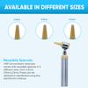 YNR Magnification Diagnostic Otoscope - LED Direct Light, Ear Otoscope for Doctors, Nurses, Adults, Kids, Baby & Elder Pets Animals | (Cream) view 4