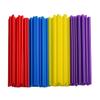 [250 Pack] Disposable Plastic Drinking Straws - 7.75"High - Assorted Colors view 1