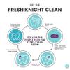 Plaque Disclosing Tablets for Teeth, 96 Count, Dental Disclosing Tablets for Kids or Adults, Shows Plaque, Helps Teach Kids Teeth-Brushing Habits for Clean Smile, by Fresh Knight, (Pack of 2) view 4