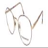 Calabria Designer Round/Oval Reading Glasses Fundamental 52mm Made in Italy (Peach/Gold, 2.75) view 2