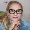 Eyekepper Computer Glasses for Women Oversize Reading Glasses Blue Light Blocking - Black +1.75 view 3