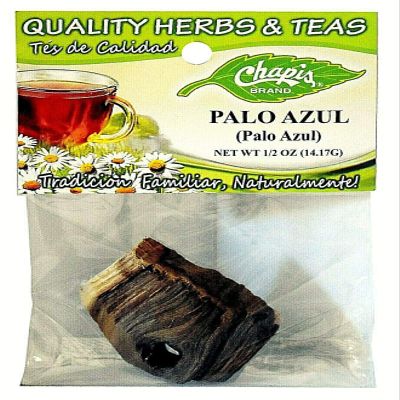 12 PIECES CHAPIS PALO AZUL NATURAL HERBS HIERBAS Net Wt. 1/2oz. (14.1 g)
