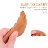 2Pcs Wood Gua Sha Scraping Massage Tool Sandalwood Gua Sha Facial Tools Gua Sha Board Wood Therapy Massage Tool for Face Spa Point Massage view 4