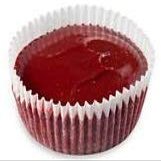 Multifoods Pre Deposited Red Velvet Muffin, 4.5 Ounce - 96 per case.