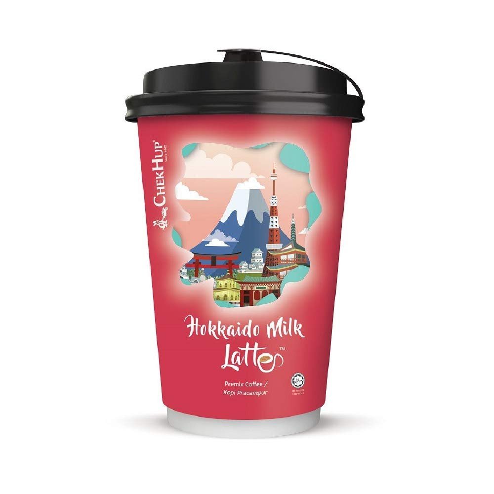 Chek Hup Flavoured Gourmet Latte 28g (Hokkaido Milk Latte, 24 Cups)