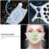 Healifty 4-Pack Stand 3D Inner Face Bracket Support Frame Reusable Washable Comfortable Breathable Cushion for Lipstick 7.48X3.54X1.18 Inch view 4