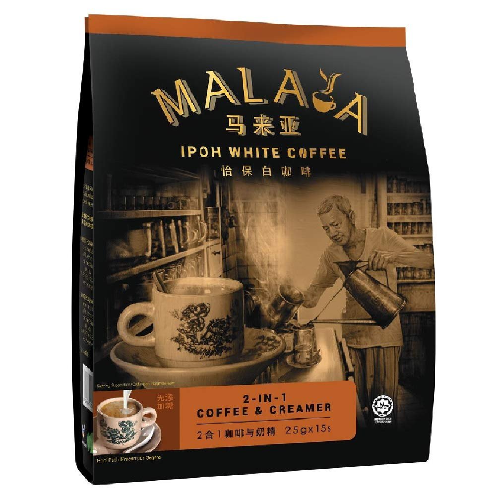 Malaya Ipoh White Coffee 2in1 Coffee & Creamer 375g (6)