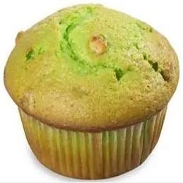 Multifoods Artificial Pistachio Flavor Muffin, 5.4 Ounce - 75 per case.