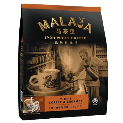 Malaya Ipoh White Coffee 2in1 Coffee & Creamer 375g (12)
