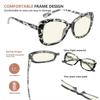 Eyekepper Computer Glasses for Women Oversize Reading Glasses Blue Light Blocking - Grey Tortoise view 4