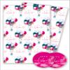 Abacus Cards 12373A"Party Baloons" Gift Wrap Pack with 2 Sheets & 2 Tags, Plastic Free view 3