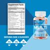 SUKU Men's Daily Multivitamin Gummies  Vitamins A, B12, C, D3, E, Zinc, CoQ10 & Lycopene  Prostate, Heart & Immune Support  Sugar-Free, Vegan, Mixed Fruit Fusion  60 Count view 4