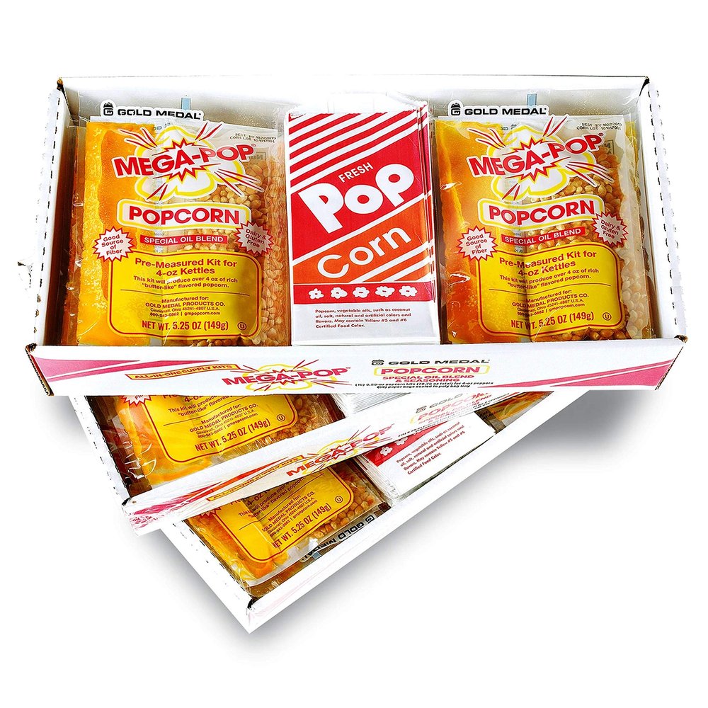 4-oz. Mega Pop All-In-One Supply Kits