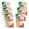 Snak Club Tajin Fiesta Snack Mix, Peanuts, Crunchy Peanuts, Toasted Corn, and Pepitas with Chili and Lime Seasoning, Mild, No Artificial Colors or Flavors, 4 oz Resealable Bags, 6 Pack view 1