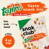 Snak Club Tajin Fiesta Snack Mix, Peanuts, Crunchy Peanuts, Toasted Corn, and Pepitas with Chili and Lime Seasoning, Mild, No Artificial Colors or Flavors, 4 oz Resealable Bags, 6 Pack view 3