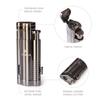 CASE ELEGANCE Klaro Cigar Accessory Kit Polished Gunmetal Finish Cutter & Lighter Gift Set Packaging view 3