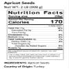 Anna and Sarah Natural Sweet Apricot Seeds Kernels in Resealable Bag 2LB view 4