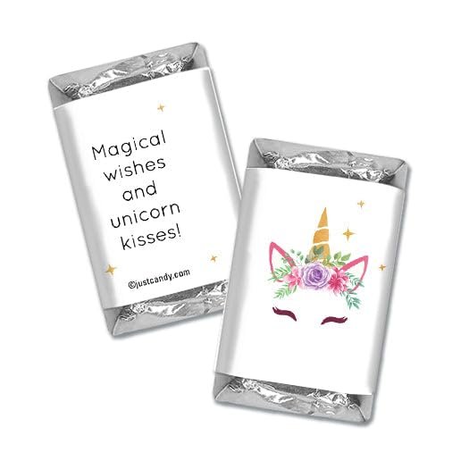 102 ct Unicorn Birthday Party Candy Miniatures (1.8 lbs - approx 102pcs) Candy Included - No Assembly Required