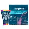 DripDrop Hydration Packets - Bold Variety Pack - Single Serve Electrolytes Powder Drink Mix - Watermelon, Berry, Lemon, Orange - Non-GMO, Gluten Free, Vegan - 32 Sticks view 1