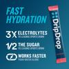 DripDrop Hydration Packets - Bold Variety Pack - Single Serve Electrolytes Powder Drink Mix - Watermelon, Berry, Lemon, Orange - Non-GMO, Gluten Free, Vegan - 16 Sticks view 2
