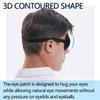 FCAROLYN 3D Eye Patch for Adult and Kid Adjustable Eye Patch (Black) view 2