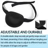 FCAROLYN 3D Eye Patch for Adult and Kid Adjustable Eye Patch (Black) view 3