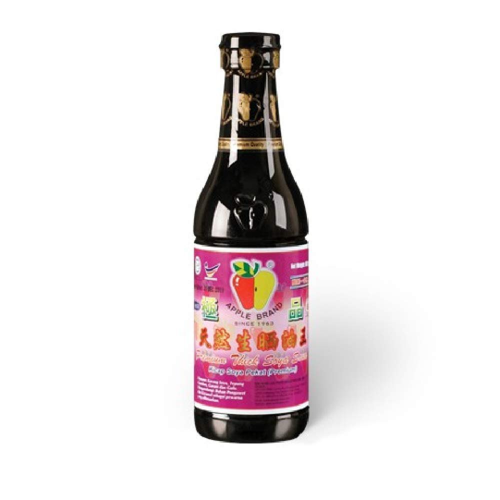 Apple Brand Premium Thick Soy Sauce (Purple) 800g x 12 Count