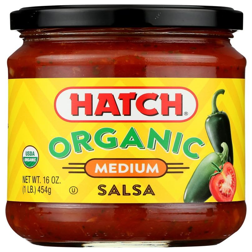 Hatch Organic Salsa - Medium - Pack of 3