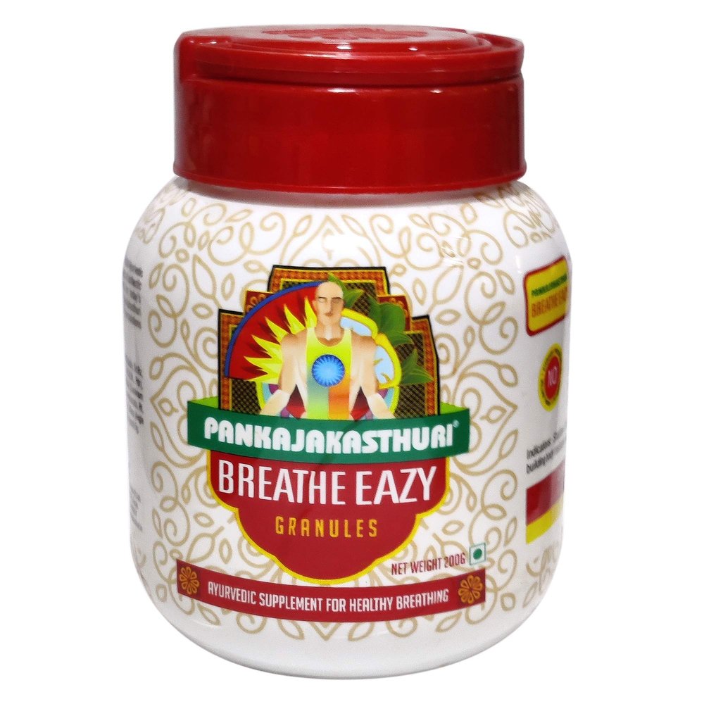 Ayucine Forever Pankajakasthuri Breathe Eazy Granules- 400 GM x Pack of 1 (PKB01_400_1)