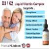 Herbal Nutrition Organic Vitamin D3 K2 Drops  5000 IU D3 + 63mcg MK7 K2  270 Servings, Vegan, Liquid Supplement Superior Delivery  Bone, Heart, Immune & Mood Support  Peppermint Flavor view 4