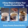 Bootylicious | 25g Protein Muffin | Blueberry | Low Carb, 14g Fiber, Low Glycimic Index, Low Sugar, 2.29 Cup, 12-Pack view 4