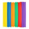 Comfy Package 10.02-Inch Long Plastic Straws [500 Count] Disposable Drinking Straws for Cold Beverages, Parties & Events - Assorted Colors view 1