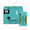 Wonderful Pistachios No Shells, Sea Salt & Vinegar Flavored Nuts, 2.25 Ounce Bag (Pack of 8), Protein Snacks, Gluten Free Snacks for Adults view 1