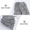 40pcs Cut Resistant Finger Sleeves Thumb Protectors for Kitchen Work and Comfortable Reusable for Cooking Crafting and Injury Prevention view 2