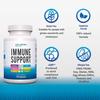 6 in 1 Immune Support 120 Capsules with Powerful Blend of Elderberry, Echinacea, Ginger, Vitamin C 650mg, Vitamin D3 5000 IU & Zinc Picolinate 30mg- Immune Booster Supplement for Adults and Kids view 3