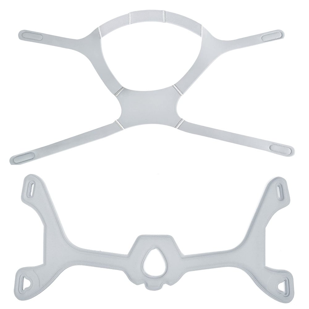 2PCS CPAP Headgear and Frame for WISP - Include Headgear Replacement and Fabric Frame, Snugly Fit &Effectively Reducing Air Leaks, No Clips, Great Value Supplies by Medihealer