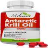 Antarctic Krill Oil - 120 Softgels - Omega-3 EPA, DHA, with Astaxanthin - Sourced from Red Krill - Maximum Strength - 500mg view 1