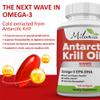 Antarctic Krill Oil - 120 Softgels - Omega-3 EPA, DHA, with Astaxanthin - Sourced from Red Krill - Maximum Strength - 500mg view 2