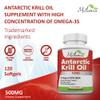 Antarctic Krill Oil - 120 Softgels - Omega-3 EPA, DHA, with Astaxanthin - Sourced from Red Krill - Maximum Strength - 500mg view 3
