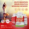 Antarctic Krill Oil - 120 Softgels - Omega-3 EPA, DHA, with Astaxanthin - Sourced from Red Krill - Maximum Strength - 500mg view 4